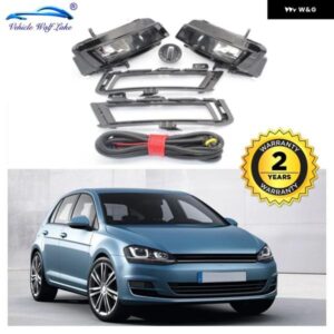 フォグランプ VW ゴルフ 7 A7 MK7 2013 - 17 フロントハロゲン フォグランプ フォグライト / フォグランプ マップ グリル / スイッチ