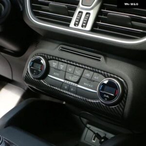 フォード フォーカス 2019 - 21 MK4 ST-LINE エアコン スイッチ ボタン フレーム カバー トリム アクセサリーカー スタイリング