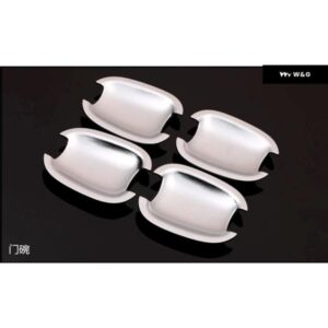 プジョー 307 シトロエン C2 クローム カー ドアハンドル ボウルカバー トリム ステッカー 配送