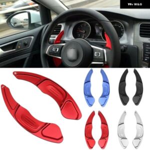 フォルクスワーゲン VW ゴルフ 7 MK7 R GTI シロッコ 2015 2016-2019 2020 メタルカー ステアリングホイール パドルエクステンダー シフター