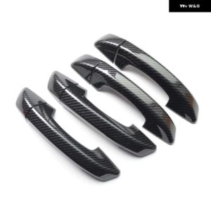 フォルクスワーゲン VW シャラン 2011 - 16 カーボン クローム カー ドアハンドル カバー トリム スタイリング アクセサリー