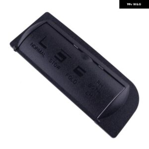 ブラック 車用 プラスチック シート ボタン カバー リア トランク スイッチシェルキャップ トリム フォード エクスプローラー 2014 - 18 2011-2013