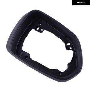 フロント右サイドドアウィングリアビューミラー ベゼル トリム カバー ブラック プラスチック MG ZS EV 2017 - 23