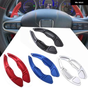 ペア ステアリングホイール パドル シフト エクステンダーカーエクステンション シフター アルミ ホンダ シティ シビック 第8世代CR-Vオートカー