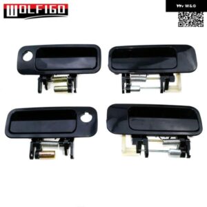 ブラック トヨタ カムリ 1997-2001 フロント リア 左/右 外装 外側 ドアハンドル 69210AA010 69210AA010 69220AA010