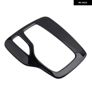 ブラック ステンレス ブラッシュド スタイル ギア シフト パネル フレーム カバー トリム ビュイック リーガル 2018-2020 LHD