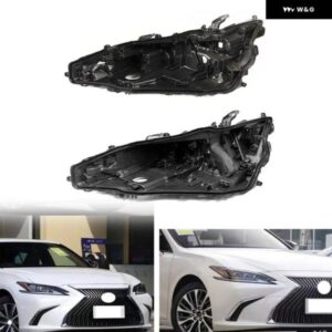 レクサス ES200 ES260 ES300H 2018-2022 ライト ハウジング プラスチック 製 カー ヘッドライト アンダーベース ハウジング