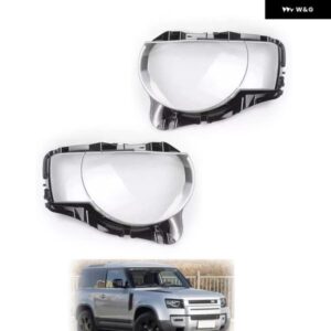 ランドローバー ディフェンダー 2020 2021 2022 車用 ヘッドライト レンズ カバー クリアレンズ ヘッドランプ シェル