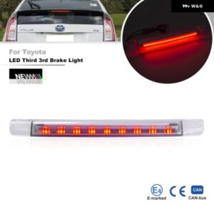 2-IN-1 ランニングレッドLEDサード ブレーキライト トヨタ プリウスC /プリウスV 12-18 プリウスハイブリッド 09-15 4ランナー ハイランダー シエナ