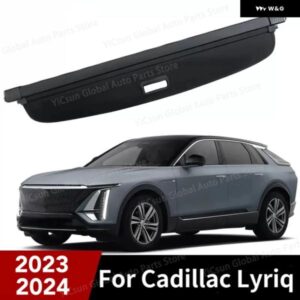 2023 2024 キャデラック リリック アクセサリー 格納式 トランク カーゴカバー プライバシー セキュリティ スクリーン ラゲッジ シールド シェード オート