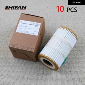 10個 06E115562H 車用 エンジン オイル フィルター アウディ A5 S5 クーペ A6 AVANT C7 A7 SPORTBACK A8 S8 QUATTRO Q7 VW PHIDEON 06E 115 562H