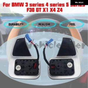 2X ステアリングホイール シフター パドル BMW F30 F32 F10 F20 F15 F16 X1 X3 X4 X5 X6 車用ダイヤル シフト パドルグレードステアリングギアパドル