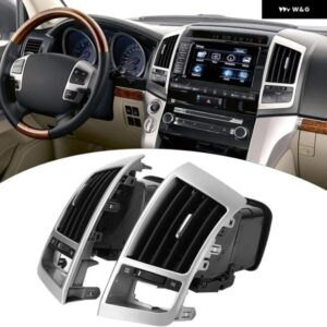 カーセンターダッシュAC アウトレット エアベント パネル ランドクルーザー LC200 2008 -2015 エアベント アウトレット グリル エアコン ベント交換