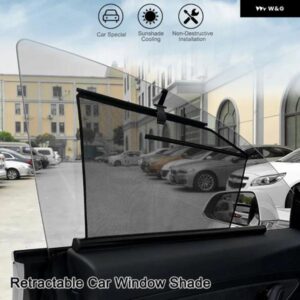 テスラ モデル3/Y 車用 リフトアップウィンドウサンシェード 車用カーテン サイドウィンドウ カスタム サンシェード メッシュサンバイザー 夏用