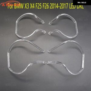 BMW X3 X4 F25 F26 2014-2017 LED 車用 DRL ヘッドライト ライトガイド エンジェルアイ デイタイム ランニングライト チューブ バー