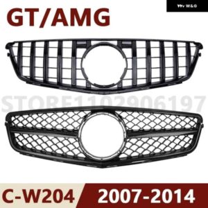 2007-2014 W204 C クラス メルセデス ベンツ C180 C200 C250 C300 C43 AMG GT フロント バンパー グリル フード グリル