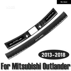 カーアクセサリー 三菱 アウトランダー 2013-2018 ステンレス トランク スレッショルド ガードプレート 傷防止