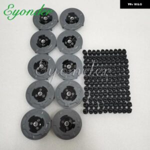 10セット AC A/C コンプレッサー クラッチ ハブ ゴム バンパー デンソー 5SE09C 5SL12C 5SEU12C 6SEU14C 6SEU17C トヨタ BMW アウディ MB VW