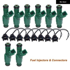 42ポンド燃料 インジェクター コネクタ付き アウディ 1.8T BMW 1.9L FORD CHRYSLER 2.0L 2.3L 2.4L 440CC 0 280 155 968 0280155968 0280156127