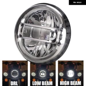 7インチ LED ヘッドライト ビーム DRL ハーレー ツーリング ロードキング ストリートグライド スペシャル ファットボーイ 4.5インチ フォグランプ