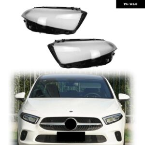 メルセデス ベンツ A クラス W177 W257 A180L A180 A200L A200 2019 - 22 車用 ヘッドライト カバー ヘッドランプ レンズ シェル