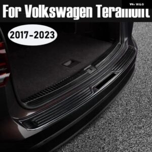 カーアクセサリー VOLKSWAGEN TERAMONT 2017-2023 ステンレス スレッショルドガード トランク スレッショルドガード 傷防止