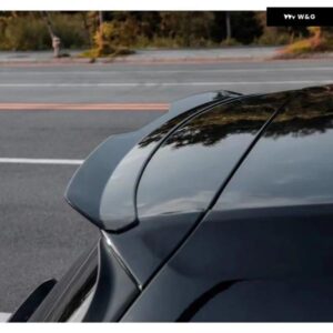 グロスブラック マクストン スタイル リアルーフスポイラー ウィング フォルクスワーゲン ゴルフ 6 7 7.5 GTI GTD R 2009-2020