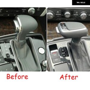 アウディ A6 C7 A4 B7B5 Q5 A5 Q7A7 ギアスティック オートマチックギア ボックス ハンドル カーアクセサリー ギア シフト ノブ 内装パーツ ギア レバー