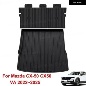 車用リア トランク マット マツダ CX-50 CX50 VA 2022 2023 2024 2025 防水 カーペット 汚れ防止トレイ TPE 収納 パッド アクセサリー