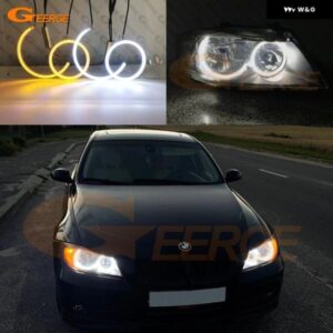 BMW E90 E91 サルーンツーリング プレLCI ヘッドライト 超高輝度REDAYライト ウィンカー SMD LED エンジェルアイ ハローリング