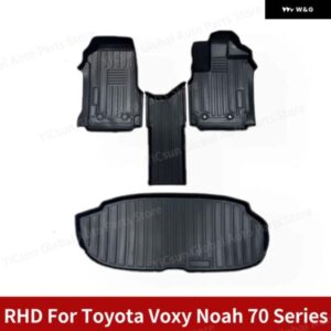 RHD トヨタ ヴォクシー ノア 70系 車内アクセサリー フロアマット TPE エコ 防水 トランク
