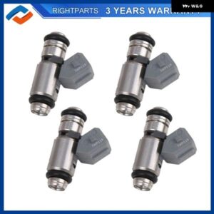 4 個 IWP119 燃料 インジェクター フォード フィエスタ KA ハッチバック 1.3L IWP-119 IWP 119 1149646 75112119 2N1U9F593KA