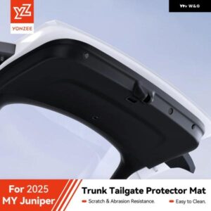 テスラ モデルY ジュニパー 2025 車 トランク テールゲート パッド トランク TPE 防汚 防水 バックプレート パッド