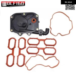 BMW X5 E53 V8 ランドローバー レンジローバー III LM エンジン インテーク マニホールド カバー クランクケース ベント バルブ ガスケットキット 付き