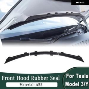 テスラ モデル3 Y 2017-2023 フロントフード ラバーシール アップグレード ウェザーストリップ トリム ベルト 防水 ストリップ 防塵