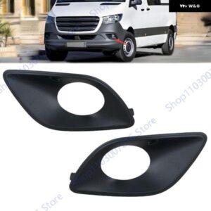 車用フロント バンパー フォグランプ グリル カバー メルセデス ベンツ スプリンター W907 W910 2018 - 22