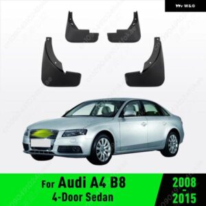 アウディ A4 B8 2008 - 15 フェンダー マッド フラップ スプラッシュガード マッドガード マッド フラップ カーアクセサリー