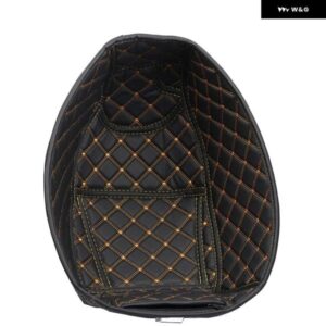 オートバイ 用PUレザーリア トランク カーゴライナー プロテクター オートバイ シートバケット パッド ヤマハ