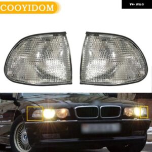 車用LED ウィンカーライト コーナー パーキング ライトランプ コーナーライト ウィンカーランプ BMW 7シリーズE38 1995 - 98