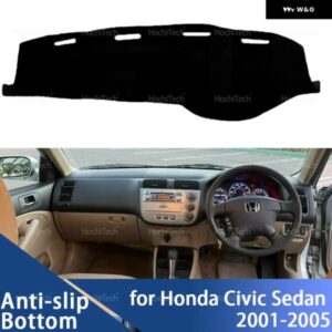 ホンダ シビック セダン 2001-2005 インテリア アクセサリー ダッシュボード カバー パッド 日焼け防止 パッド UVカットマット