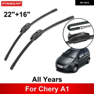 車用 ワイパー CHERY A1 全年式 22インチ + 16インチ フロントリア ワイパー ブレード ブラシカッター アクセサリー 全年式