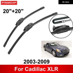 車用 ワイパー キャデラック XLR 2003-2009 20インチ + 20インチ フロント リア ワイパー ブレード ブラシ カッター アクセサリー 2003
