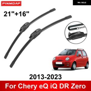 車用 ワイパー CHERY EQ IQ DR ZERO 2013-2023 21インチ + 16インチ フロント リア ワイパー ブレード ブラシ カッター アクセサリー