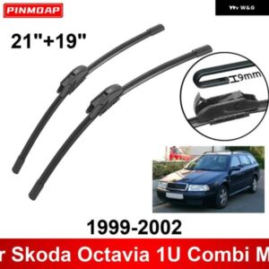 車用 ワイパー シュコダ オクタビア 1U コンビ MK1 1999-2002 21インチ + 19インチ フロント リア ワイパー ブレード ブラシ カッター アクセサリー 1999