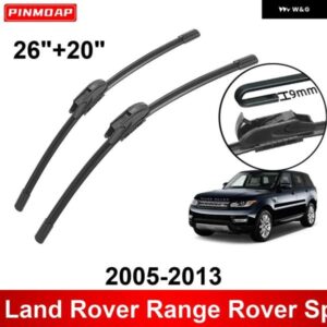 車用 ワイパー ランドローバー レンジローバー スポーツ 2005-2013 26インチ + 20インチ フロント リア ワイパー ブレード ブラシ カッター アクセサリー 20