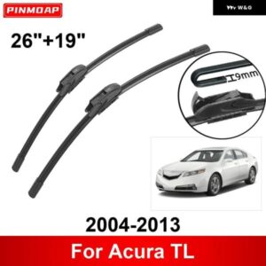 車用 ワイパー ACURA TL 2004-2013 26インチ + 19インチ フロント リア ワイパー ブレード ブラシ カッター アクセサリー