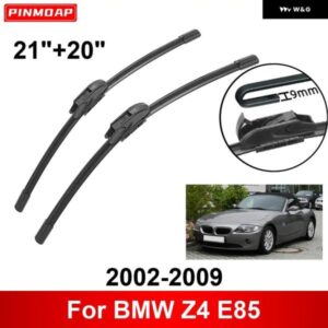 車用 ワイパー BMW Z4 E85 2002-2009 21インチ + 20インチ フロントリア ワイパー ブレード ブラシカッター アクセサリー