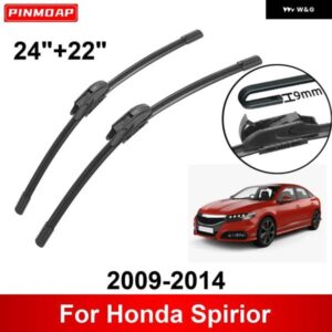 車用 ワイパー ホンダ スピリオール 2009-2014 24インチ + 22インチ フロント リア ワイパー ブレード ブラシ カッター アクセサリー 2009 - 13