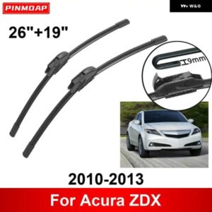 車用 ワイパー ACURA ZDX 2010-2013 26インチ + 19インチ フロント リア ワイパー ブレード ブラシ カッター アクセサリー 2010 - 13