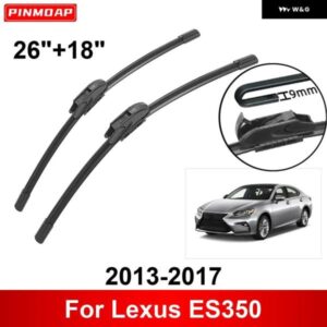 レクサス ES350 2013-2017 26インチ + 18インチ フロント リア ワイパー ブレード ブラシ カッター アクセサリー
